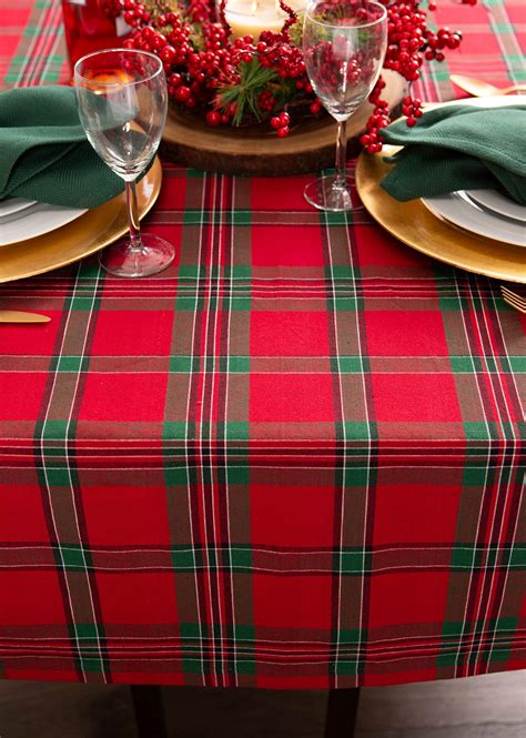 christmas tablecloth square